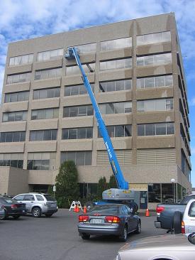 Waterproofing and recaulking at West Arthur Place